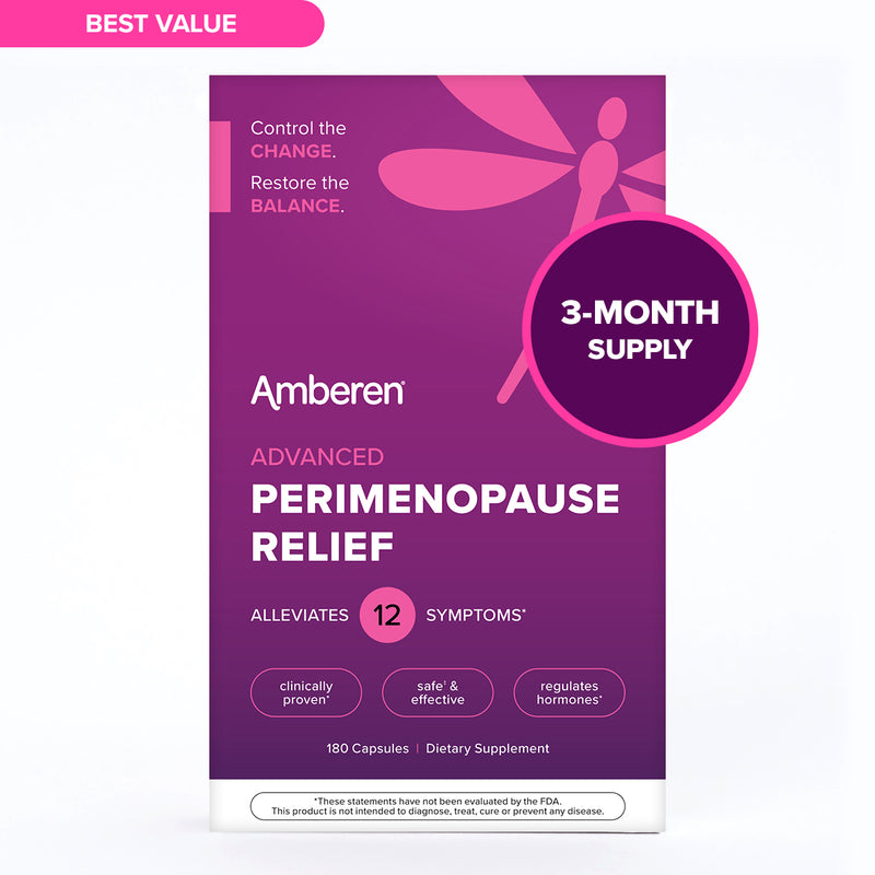 Amberen Advanced Perimenopause Capsules 90-Day Starter Kit